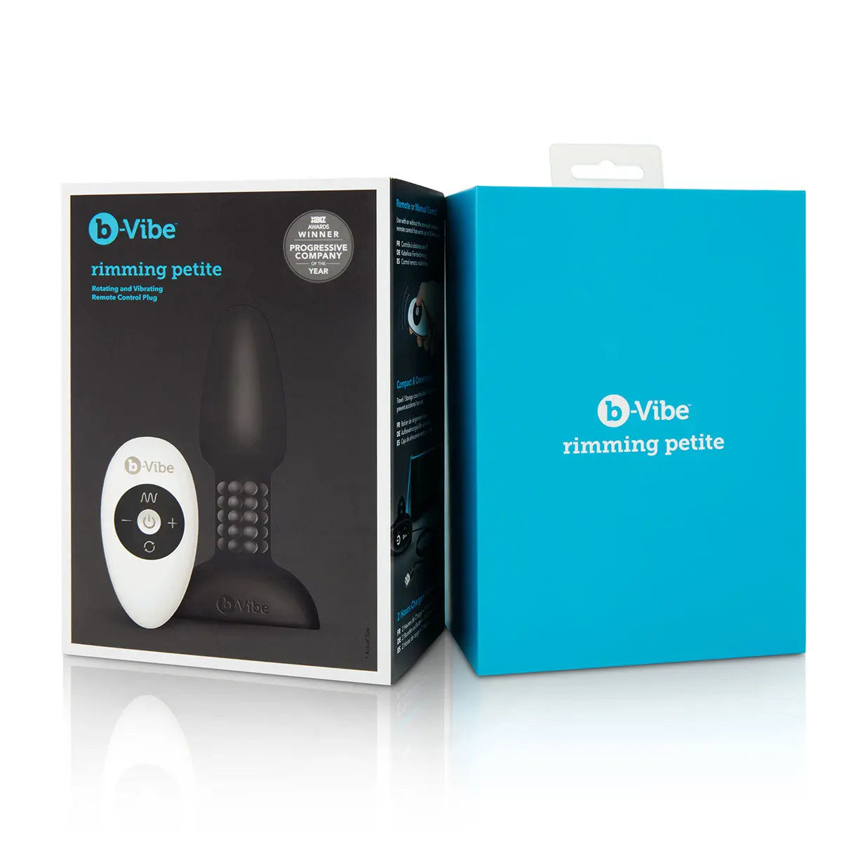 B-Vibe Rimming Petite Plug  - Black B-Vibe