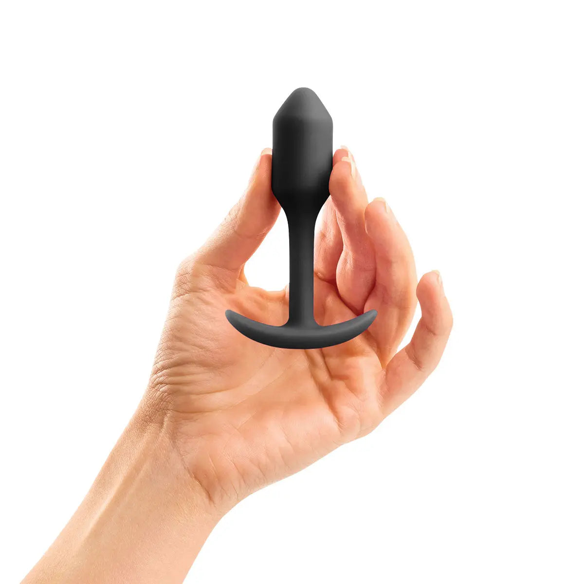 B-Vibe Snug Plug 1 (S) - Black B-Vibe