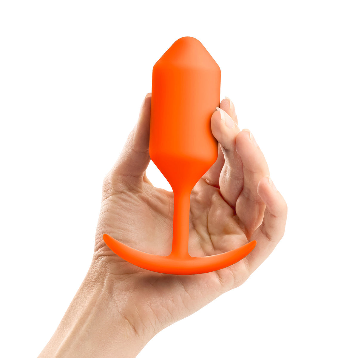 B-Vibe Snug Plug 3 (L) - Orange B-Vibe