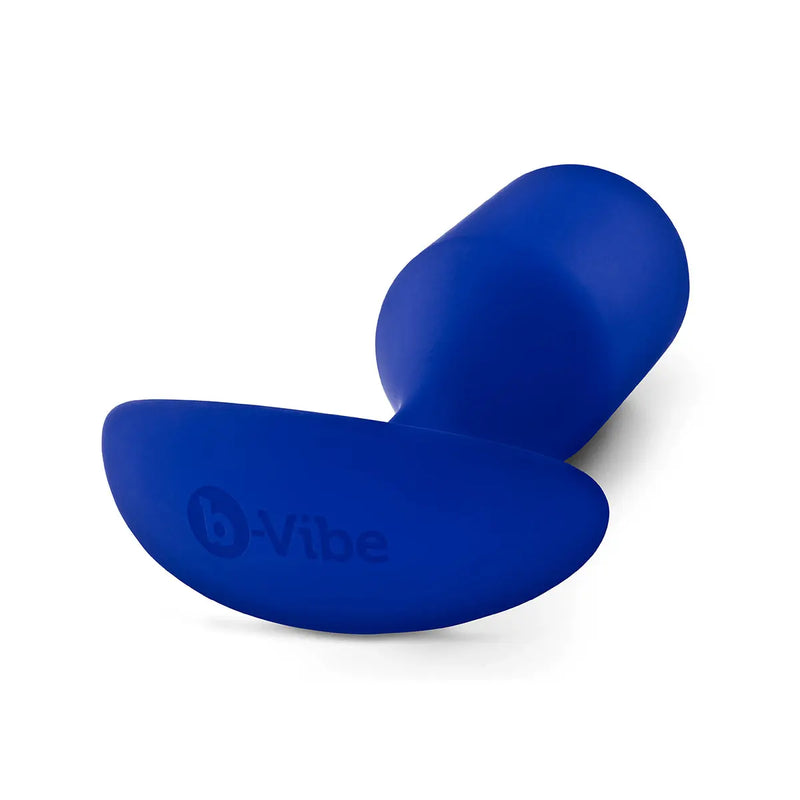 B-Vibe Snug Plug 4 (XL) - Navy Blue B-Vibe
