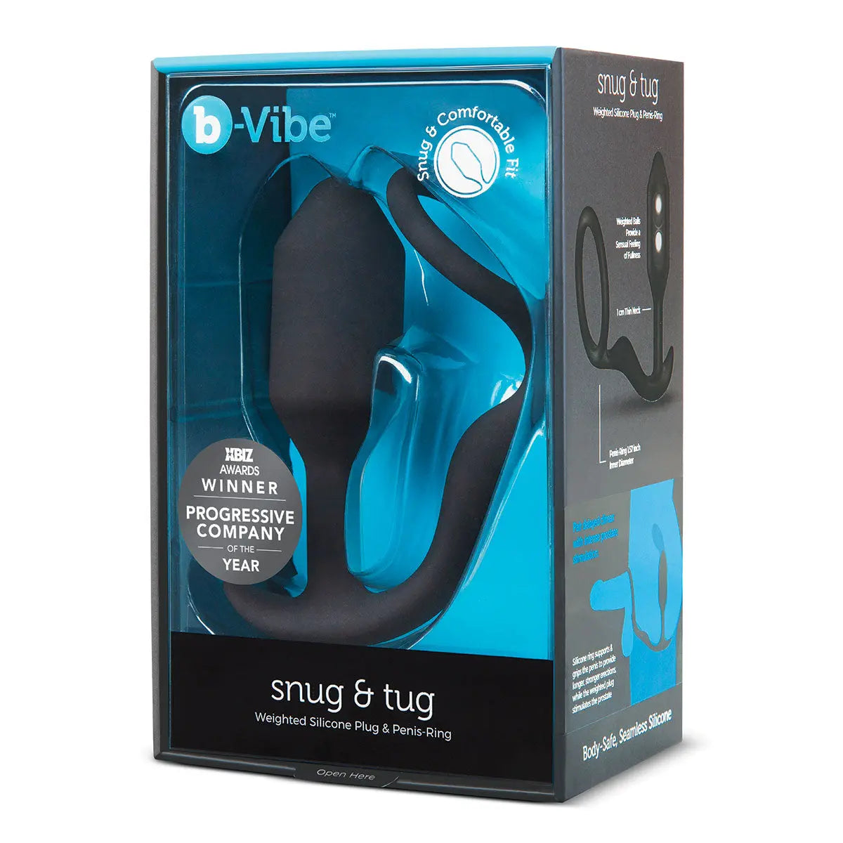 B-Vibe Snug & Tug Ring/Plug B-Vibe