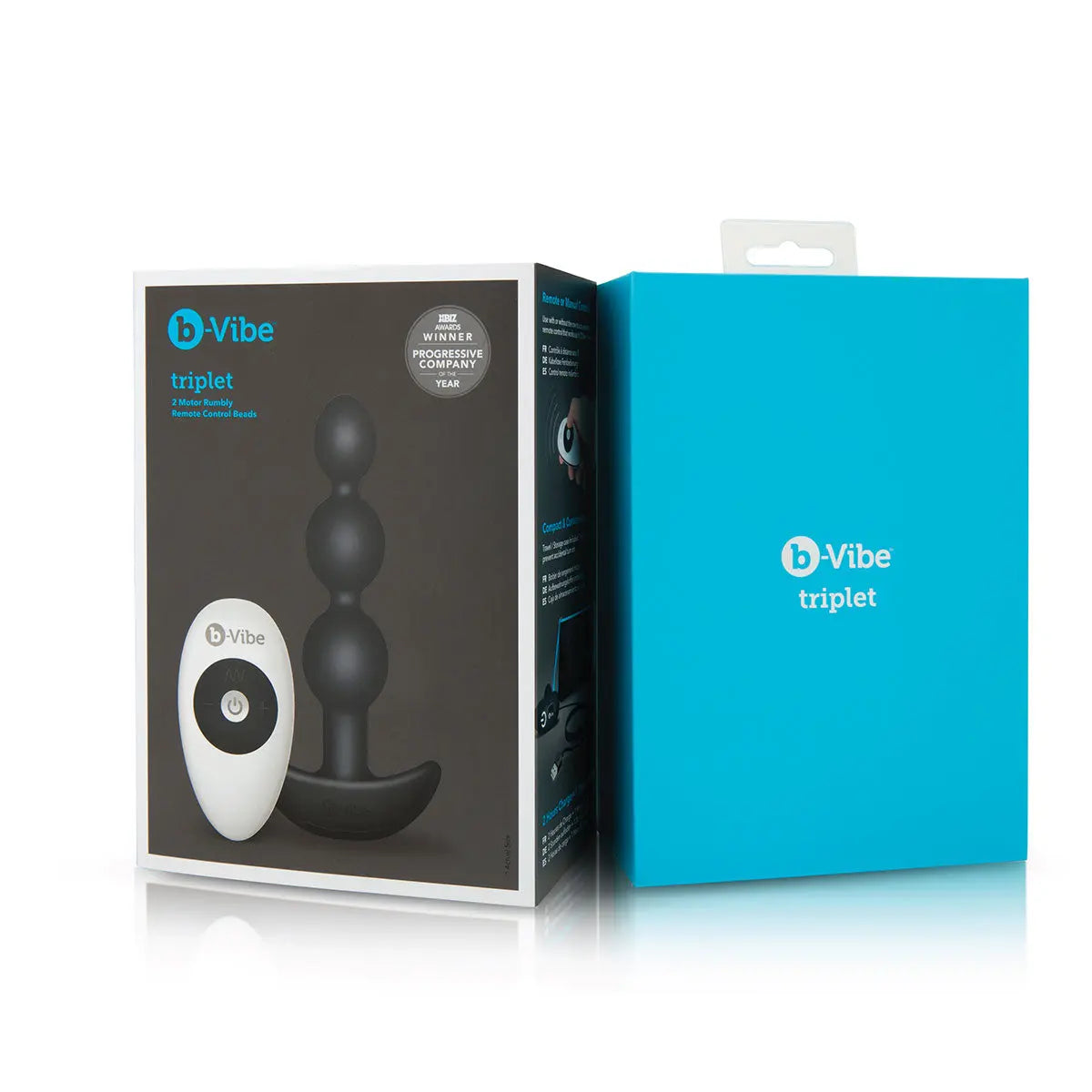 B-Vibe Triplet Beads - Black B-Vibe