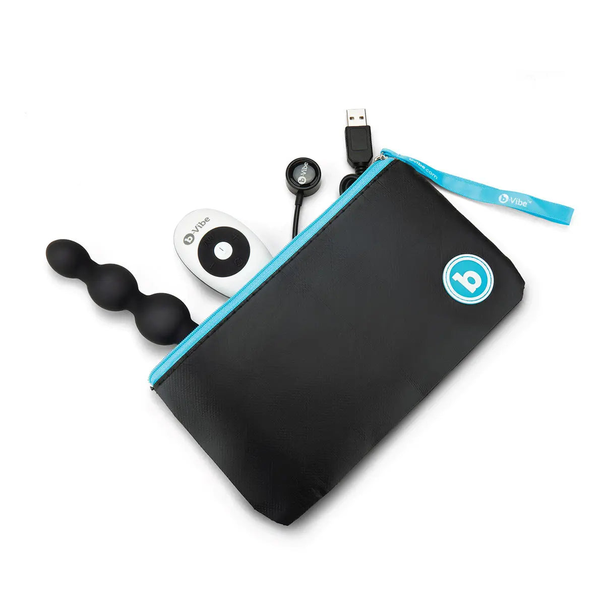 B-Vibe Triplet Beads - Black B-Vibe