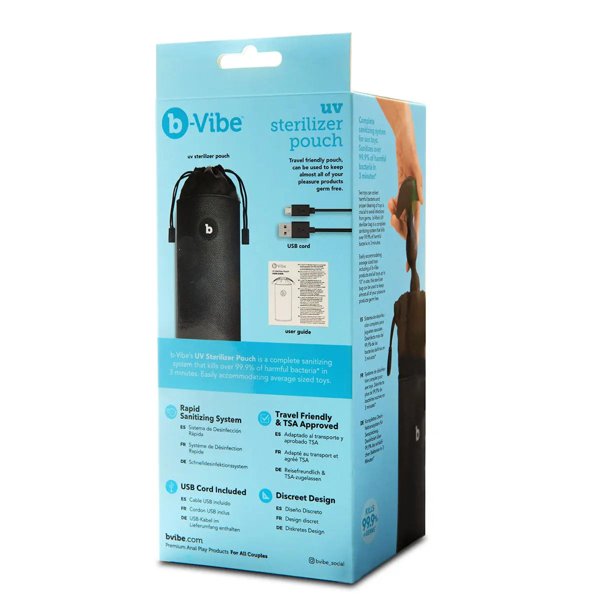 B-Vibe UV Sterilizer Pouch B-Vibe