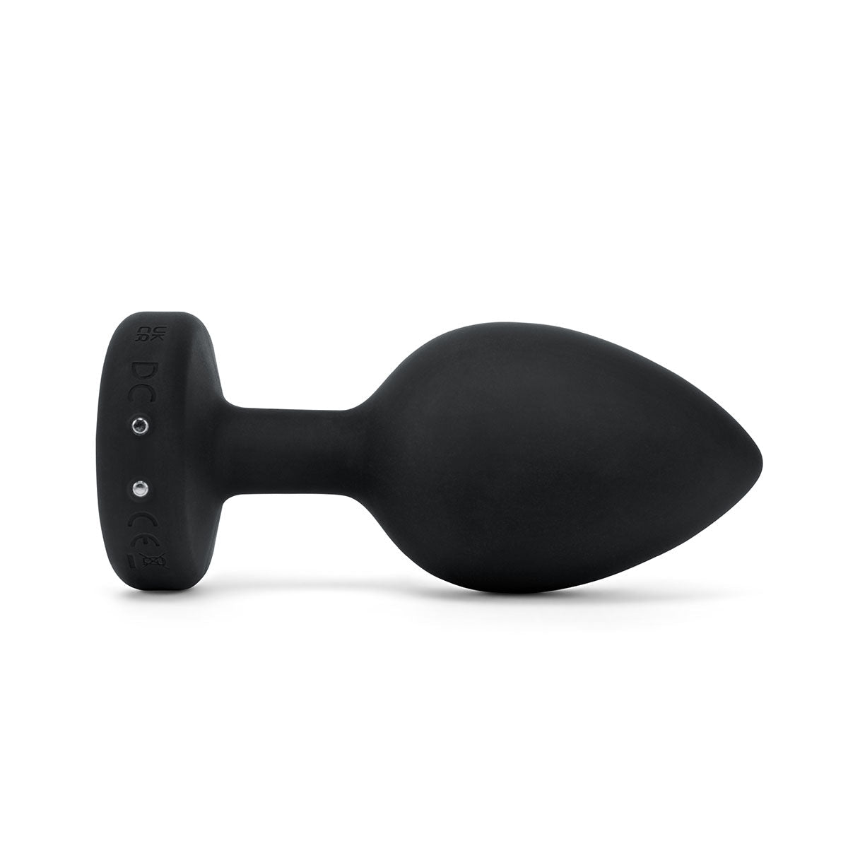 B-Vibe Vibrating Jewel Plug 2XL - Black B-Vibe
