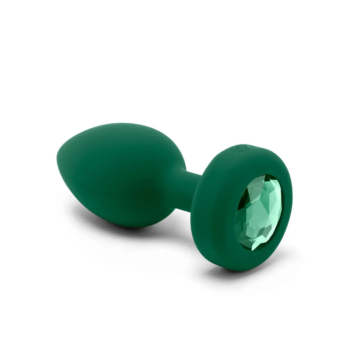 B-Vibe Vibrating Jewel Plug Medium/Large - Emerald B-Vibe