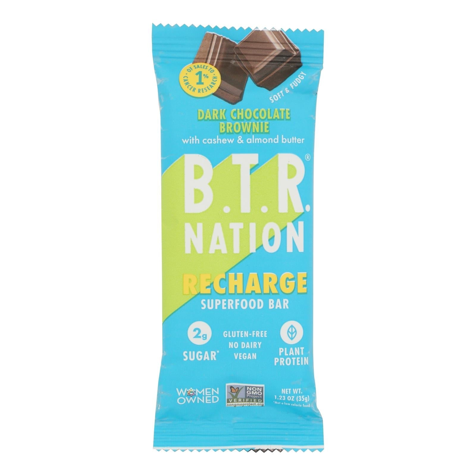B.t.r. Bar - Sf Pbar Dkchc Brwn Rechrg - Cs Of 12-1.2 Oz B.t.r. Bar
