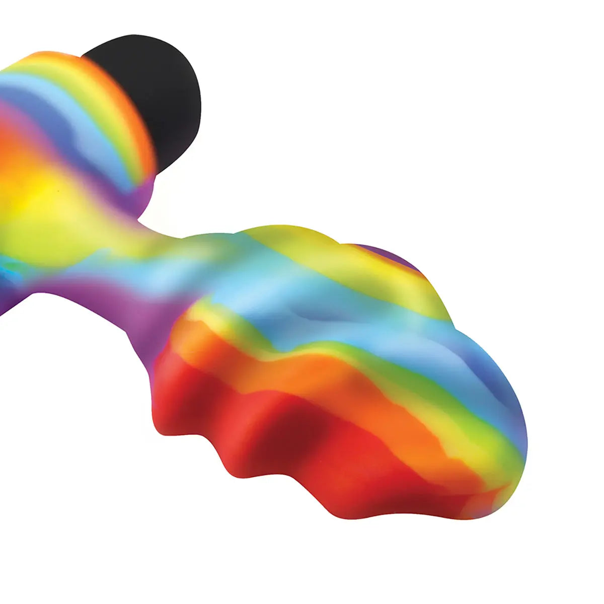 BANG! Vibrating Rainbow Butt Plug - GreatEagleInc