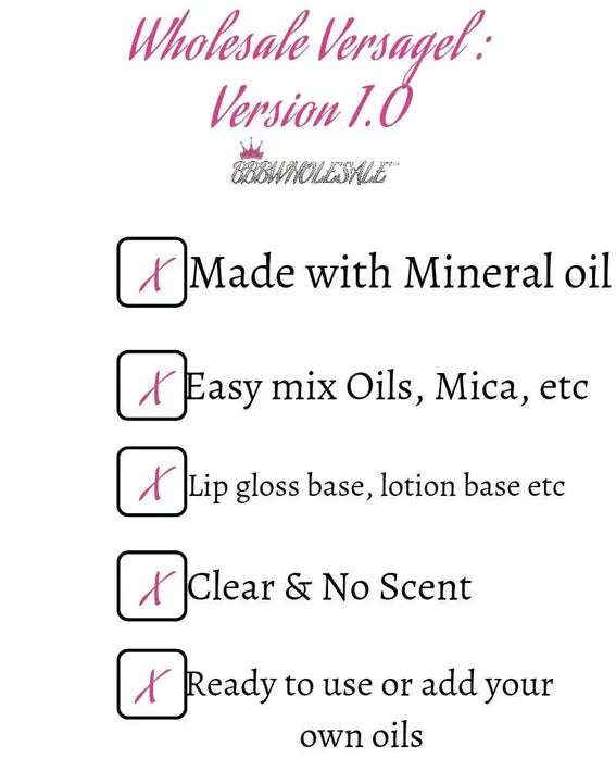 BBBWHOLSALE Versagel Lip Gloss Base 4 LB (VERSION 1.0) Bbbwholesale