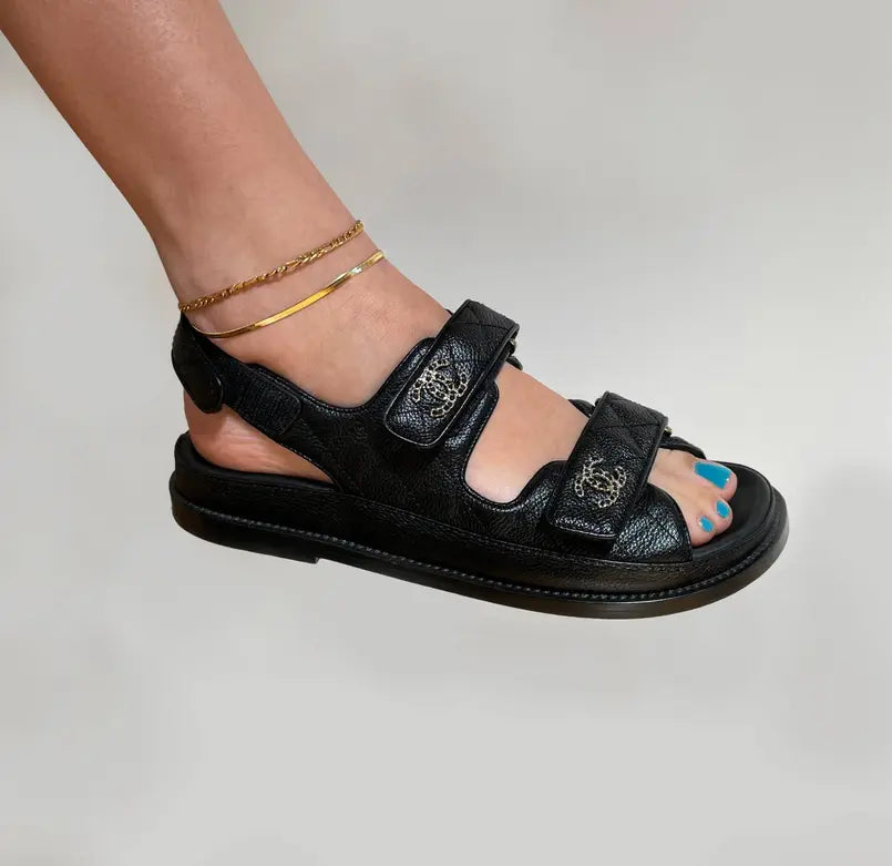 BECCA GOLD SNAKE CHAIN ANKLET Mai Desiree