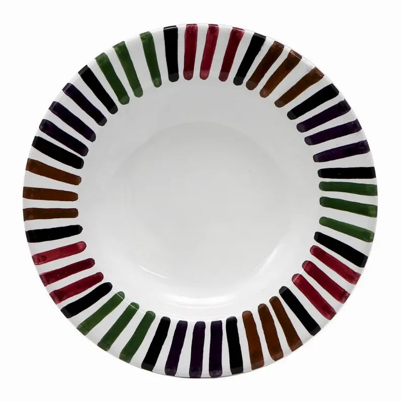 BELLO Pasta/Soup Rim Plate Artistica Italian Gallery