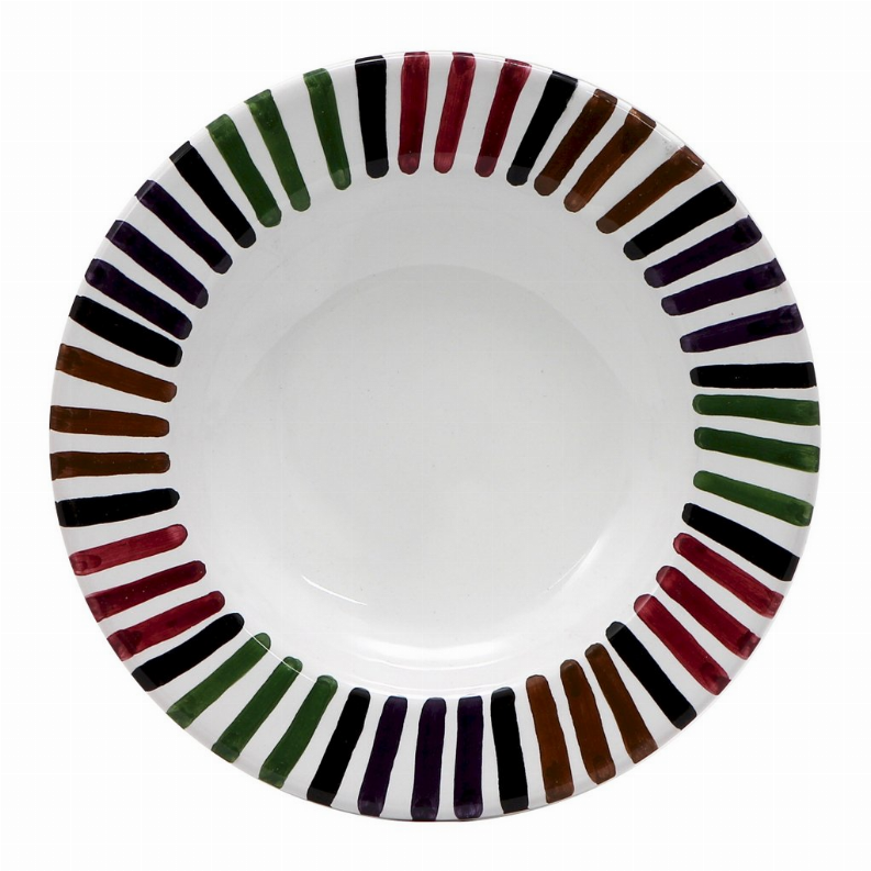BELLO Pasta/Soup Rim Plate Artistica Italian Gallery