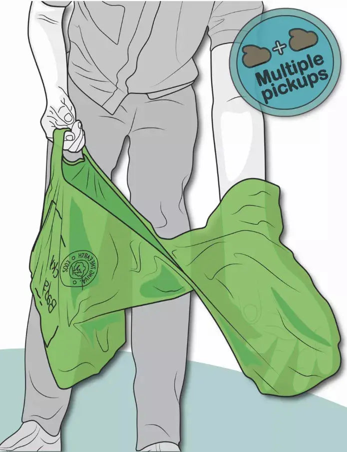 BIOBASED BACKYARD BAGS The Original Poop Bags