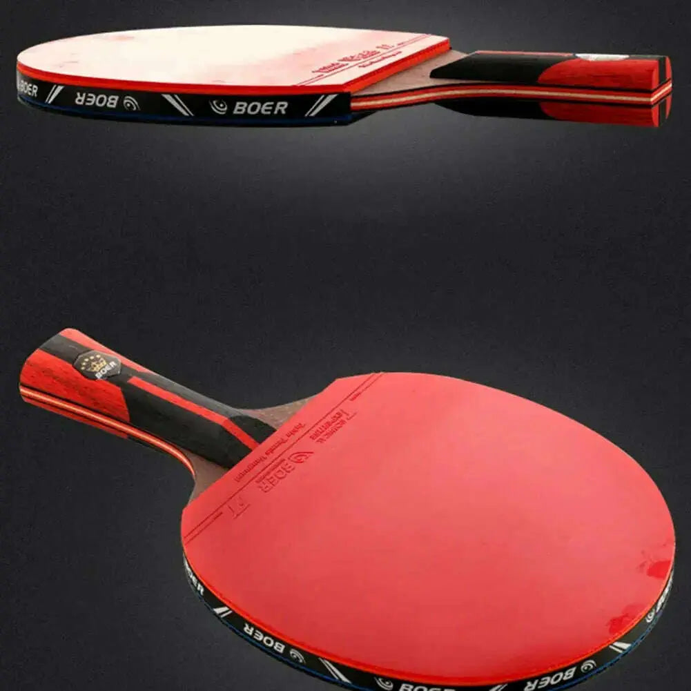 BOER-6-Star-Spin-Control-Table-Tennis-Racket-7-Ply-Wood-Ping-Pong-Bat-Long-Handl-7.6-Horizontal-Racket-long-Handle-All-round-FreeDropship-334733077