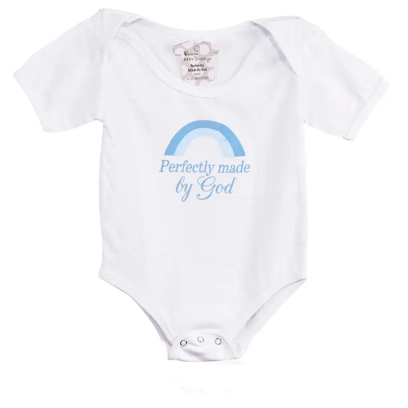 Baby Shirt 6-12Mo Blue Perfectly Made By Dicksons Inc
