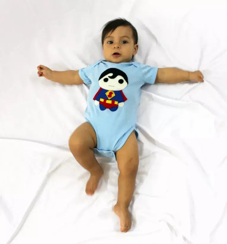 Baby Super Hero Onesie - Super Baby Mi Cielo
