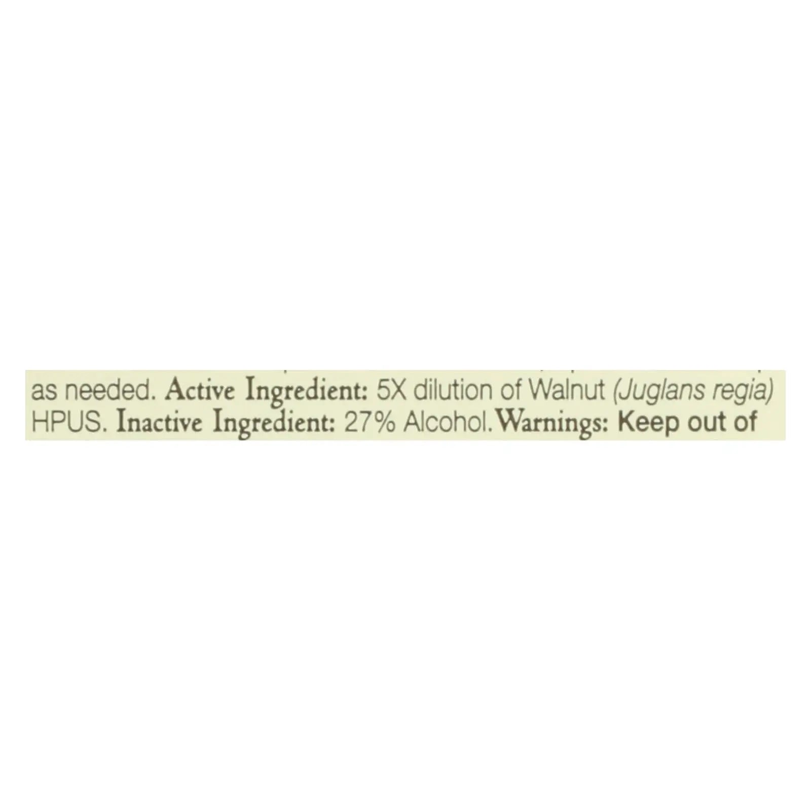 Bach Flower Remedies Essence Walnut - 0.7 Fl Oz Bach