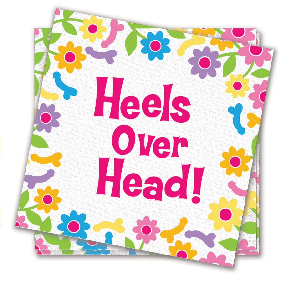 Bachelorette Floral Napkins 8ct - GreatEagleInc