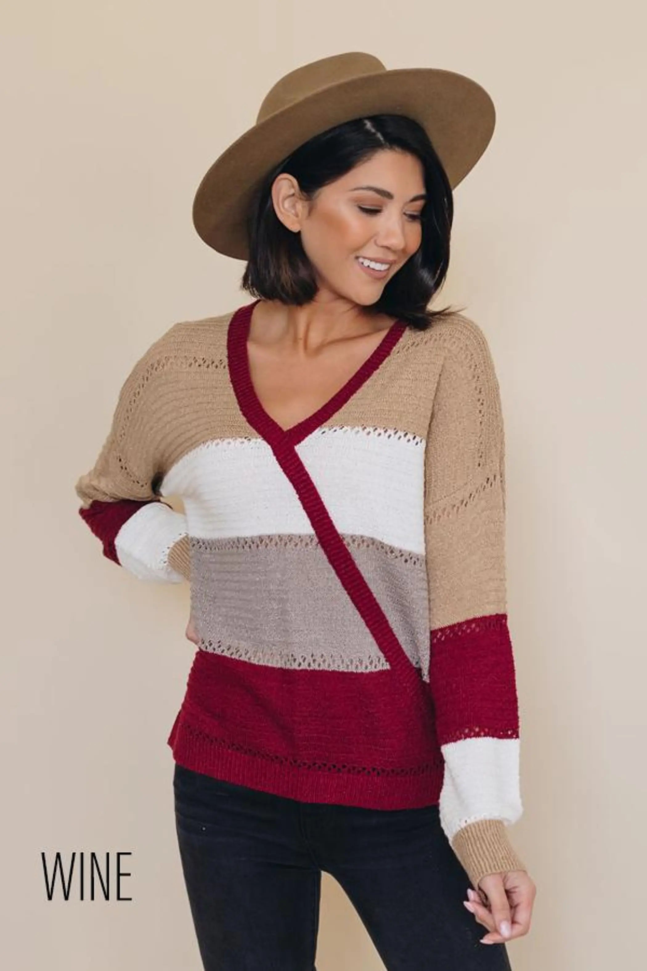 Back For More Wrap Sweater Stay Warm in Style