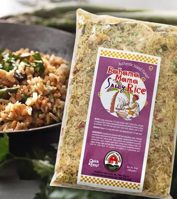 Bahama Mama Spicey Island Rice Strawberry Tree Farms