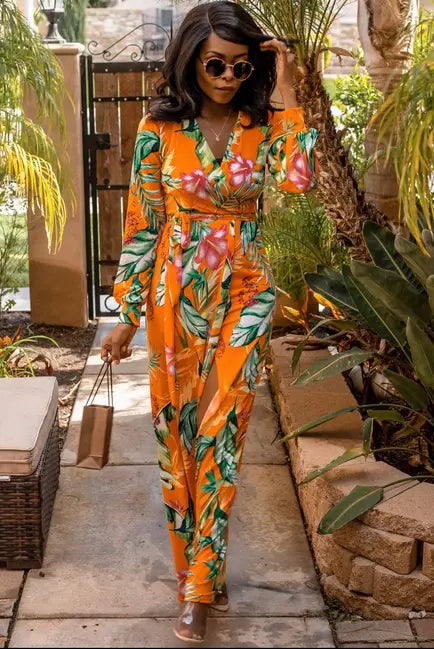 Bahamas Breeze Floral Maxi Dress SurelyMine