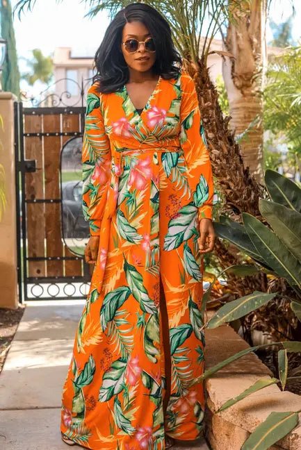 Bahamas Breeze Floral Maxi Dress SurelyMine