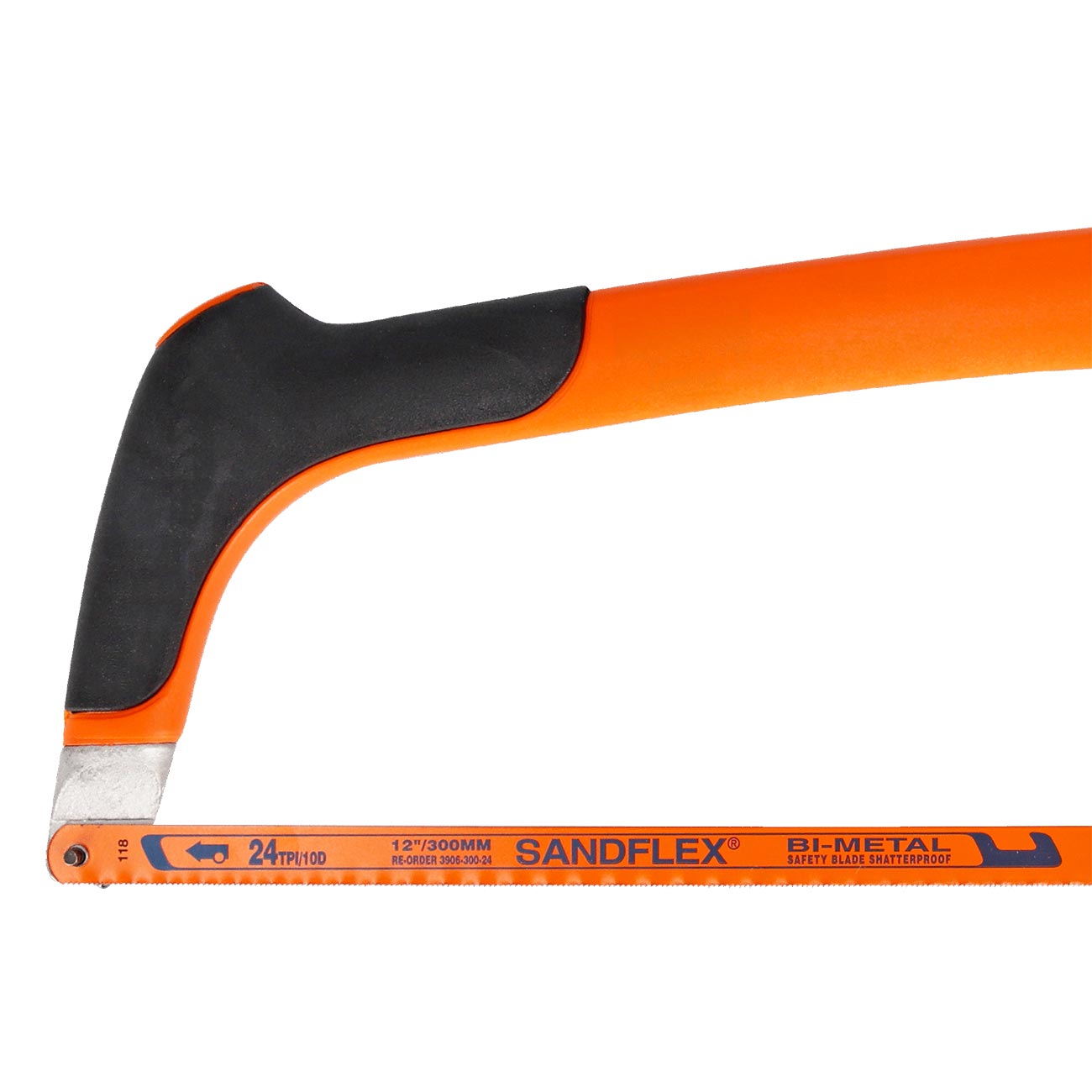 Bahco 12" (300mm) Professional Hand Hacksaw Frames With Soft Grip Handle BAHCO