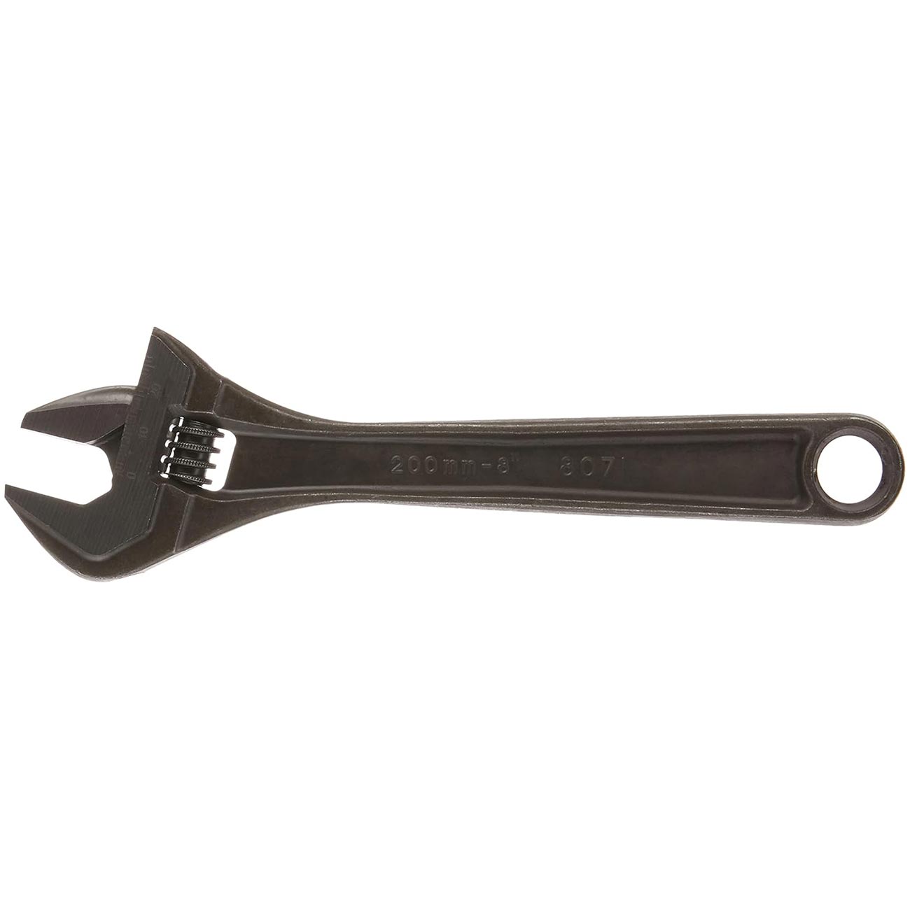 Bahco 8" Central Nut Adjustable Wrenches With Phosphate Finish BAHCO