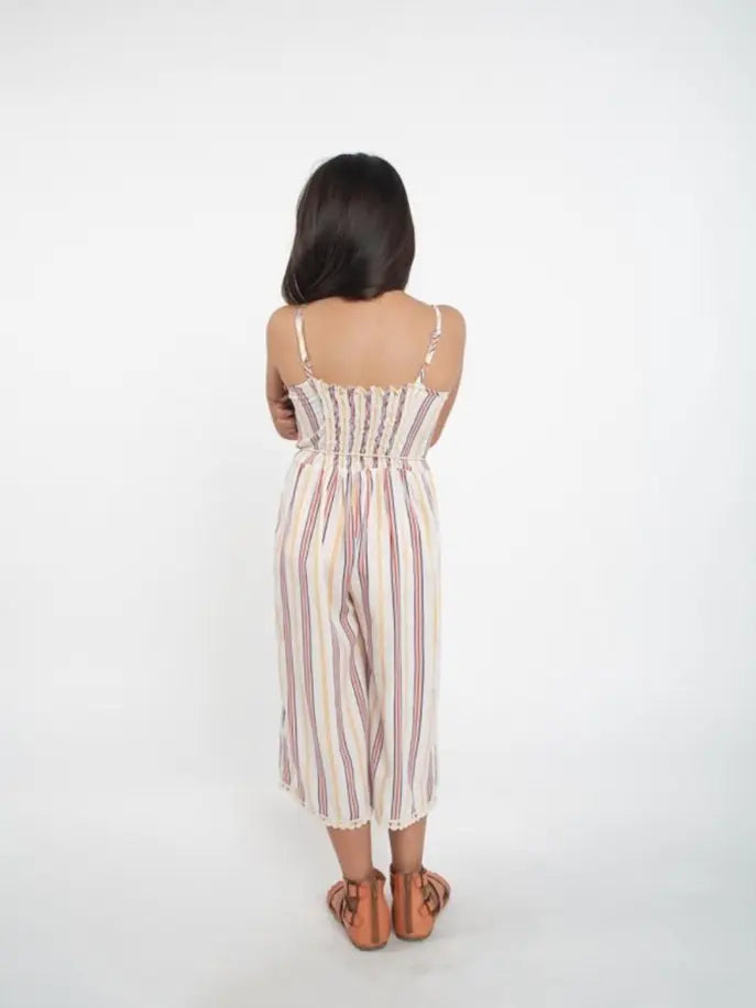 Baja Stripe Jumpsuit Tru Luv