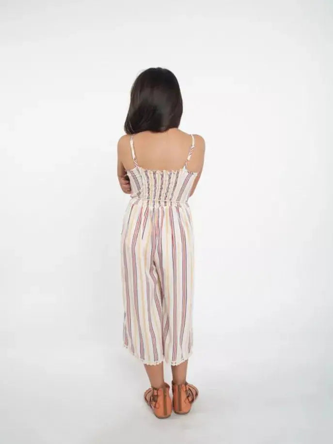 Baja Stripe Jumpsuit Tru Luv