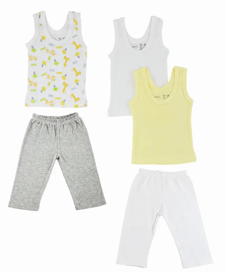 Bambini Boys Tank Tops and Track Sweatpants Bambini