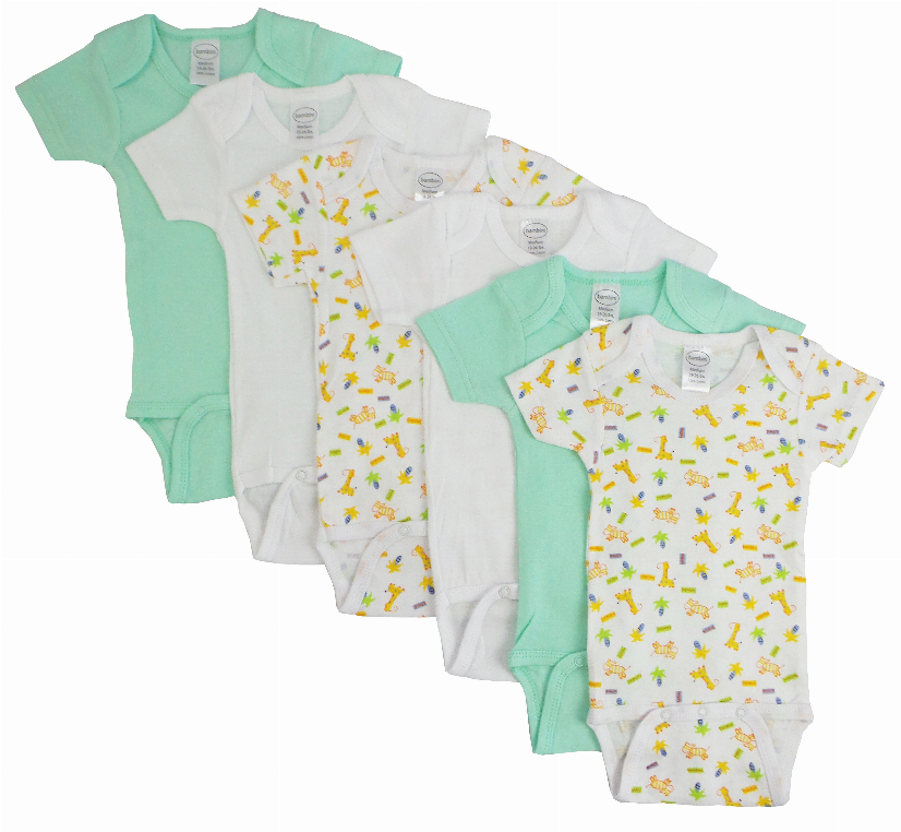 Bambini Boys' Printed Short Sleeves Variety Pack Bambini
