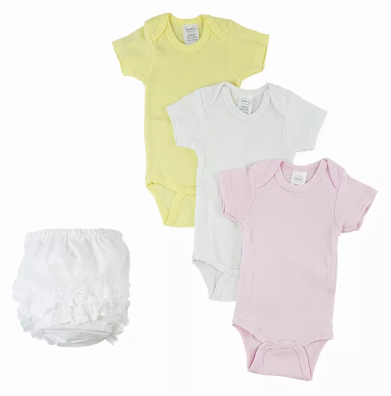 Bambini Girl's Onezies and Fancy Pants Underwear Bambini