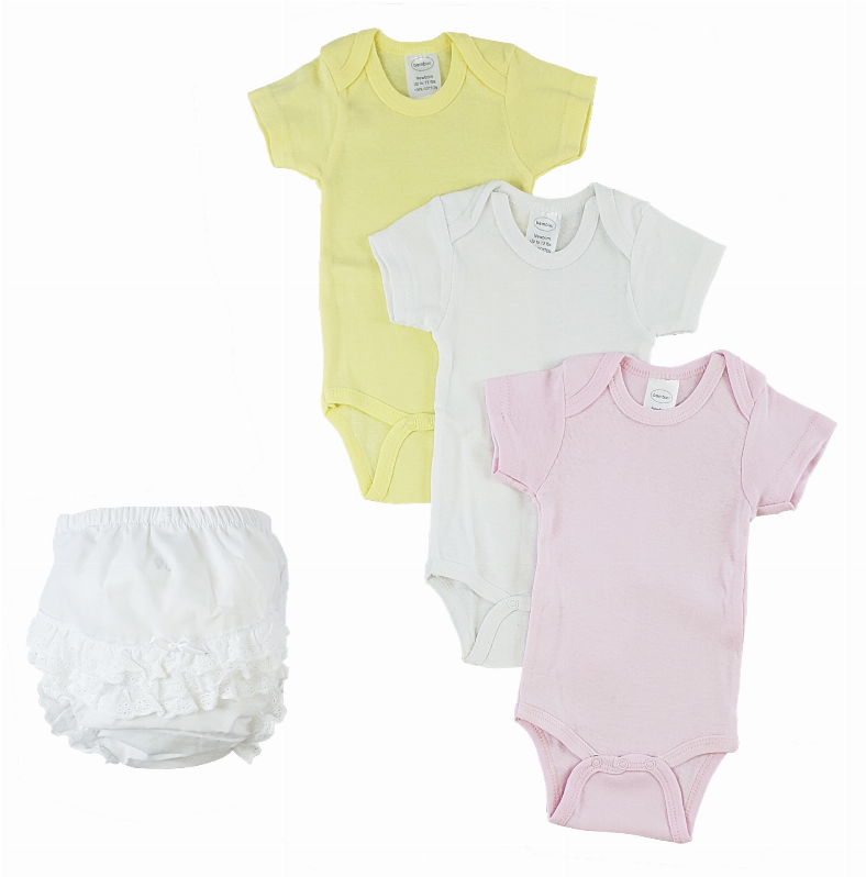 Bambini Girl's Onezies and Fancy Pants Underwear Bambini