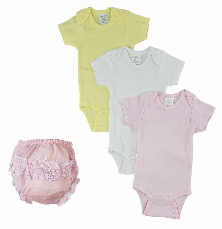 Bambini Girl's Onezies and Fancy Pants Underwear Bambini