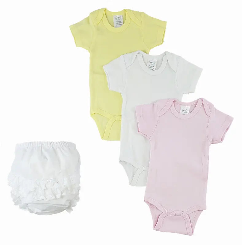 Bambini Girl's Onezies and Fancy Pants Underwear Bambini