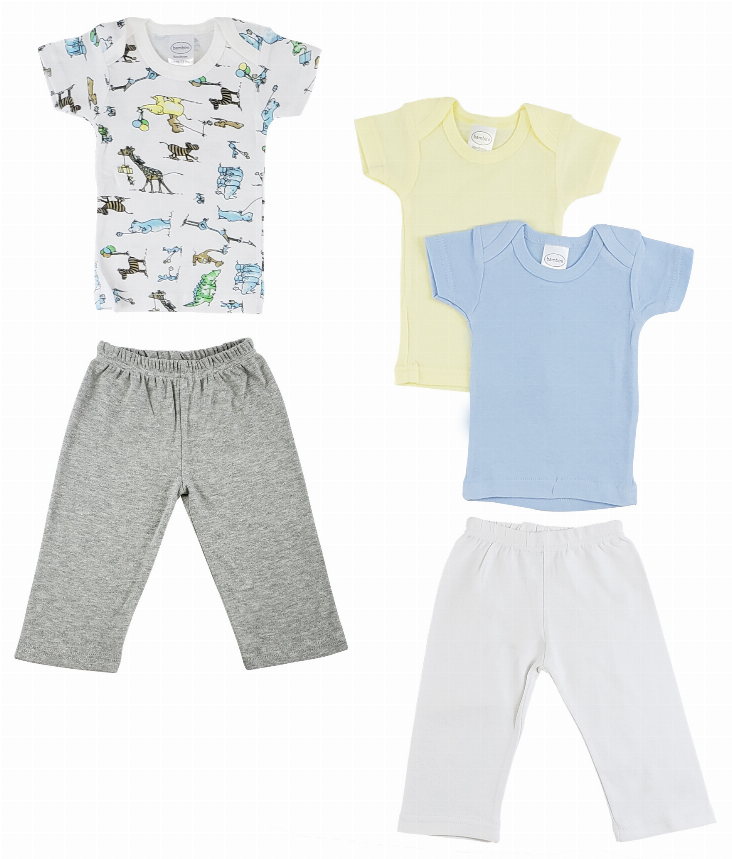 Bambini Infant Girls T-Shirts and Track Sweatpants Bambini
