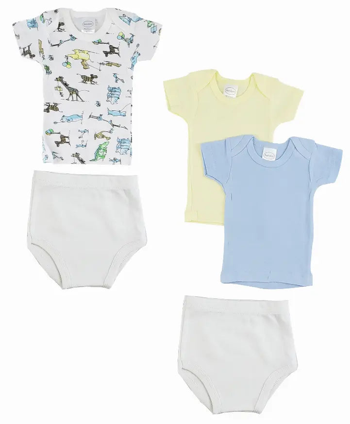 Bambini Infant Girls T-Shirts and Training Pants Bambini