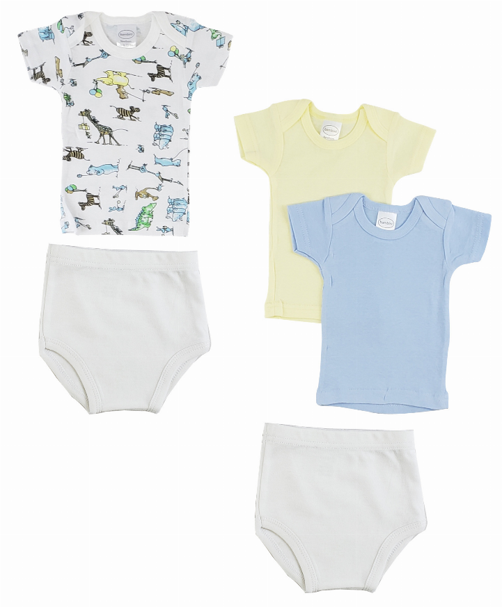 Bambini Infant Girls T-Shirts and Training Pants Bambini
