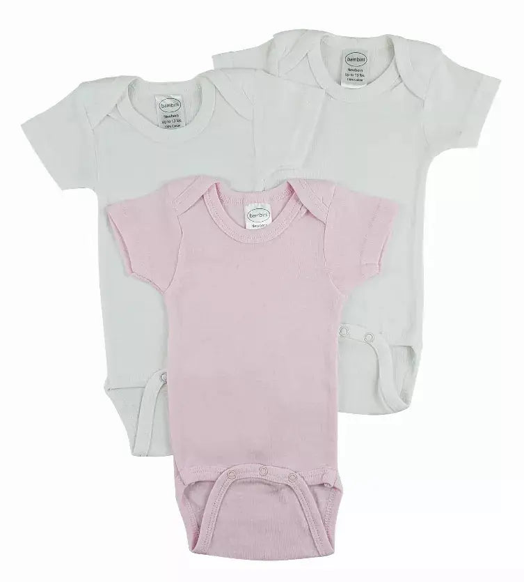 Bambini Short Sleeve One Piece 3 Pack Bambini