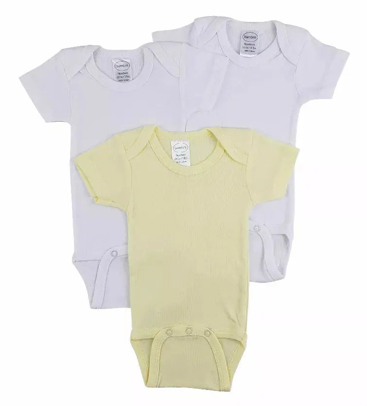 Bambini Short Sleeve One Piece 3 Pack Bambini