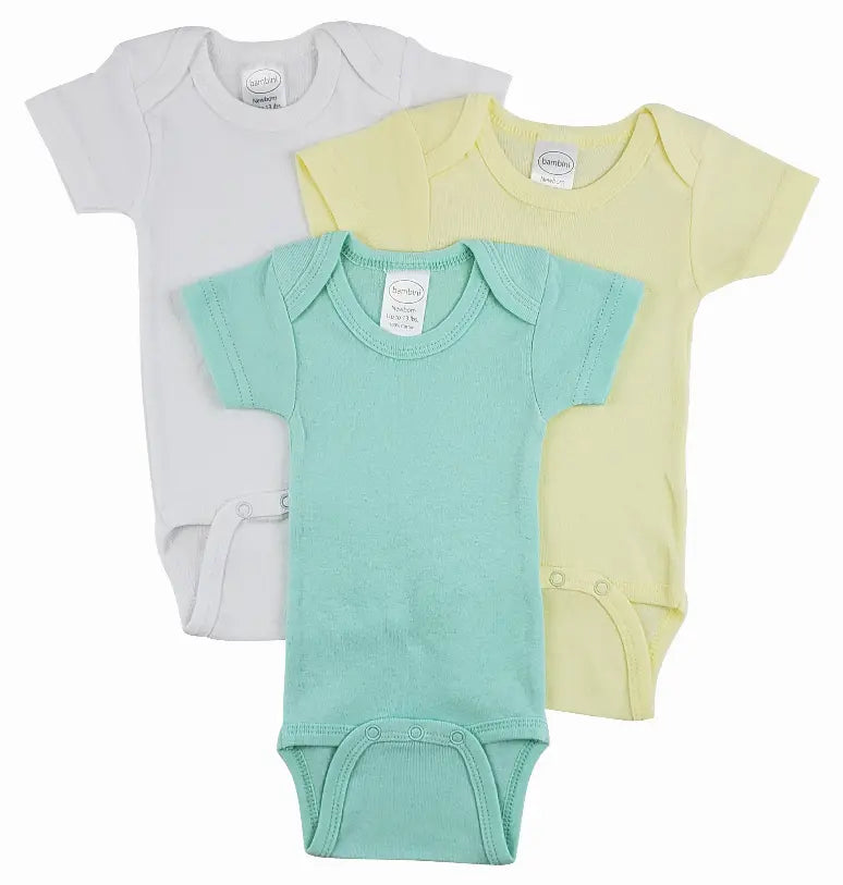Bambini Short Sleeve One Piece 3 Pack Bambini