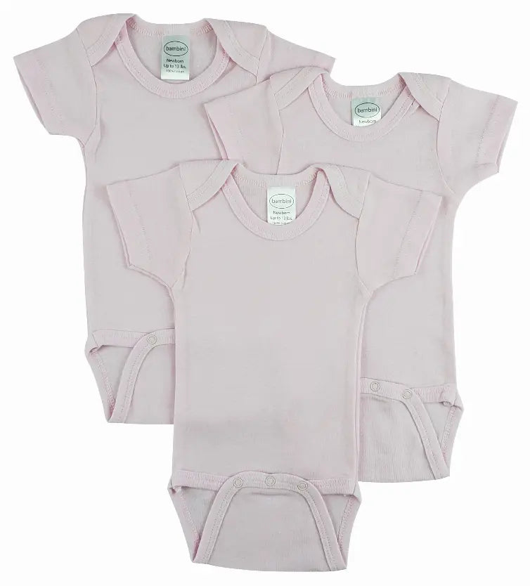 Bambini Short Sleeve One Piece 3 Pack Bambini