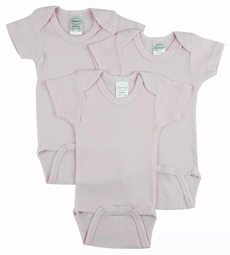 Bambini Short Sleeve One Piece 3 Pack Bambini