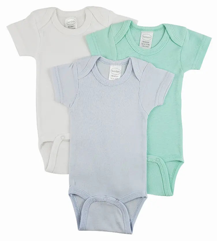 Bambini Short Sleeve One Piece 3 Pack Bambini