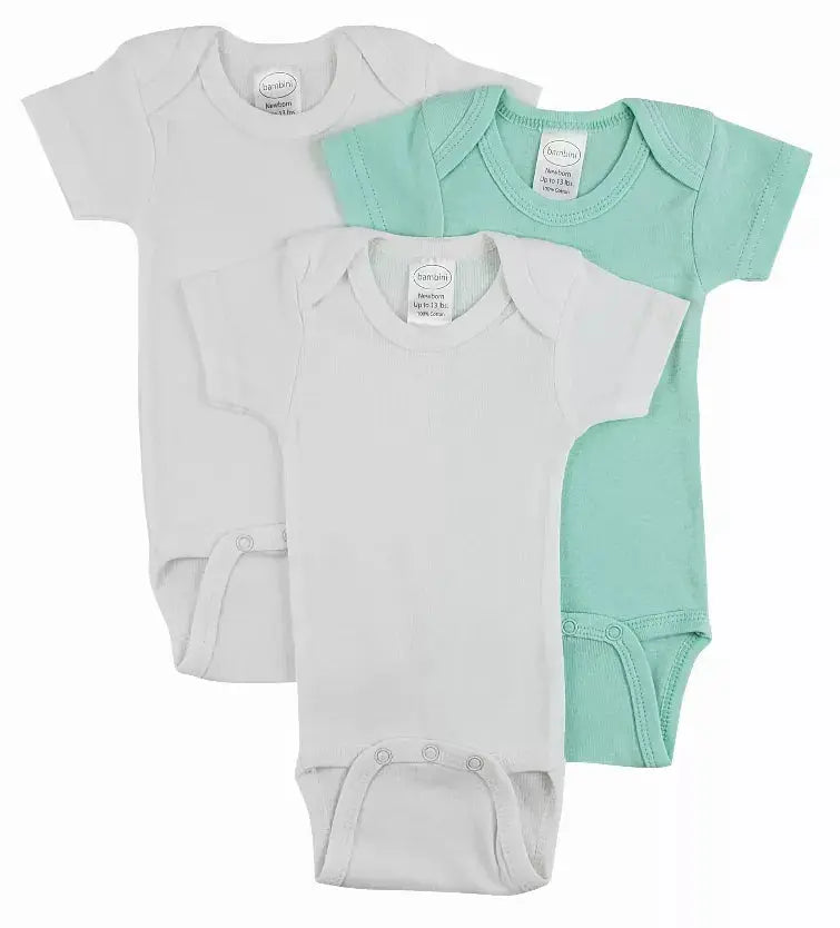 Bambini Short Sleeve One Piece 3 Pack Bambini