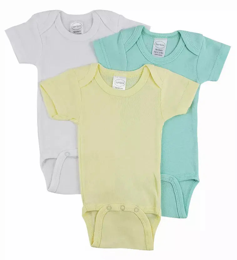 Bambini Short Sleeve One Piece 3 Pack Bambini
