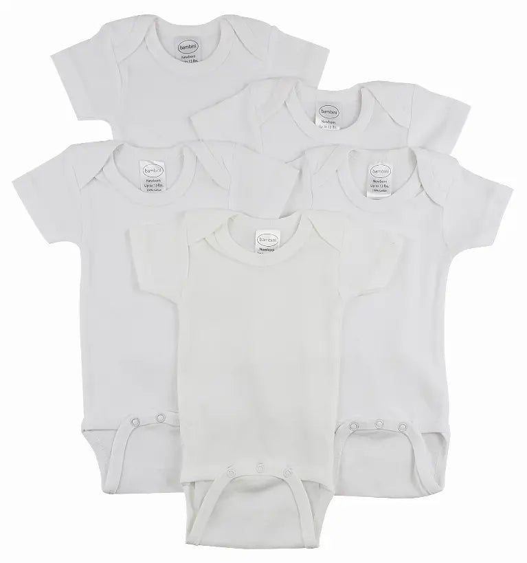 Bambini Short Sleeve One Piece 5 Pack Bambini