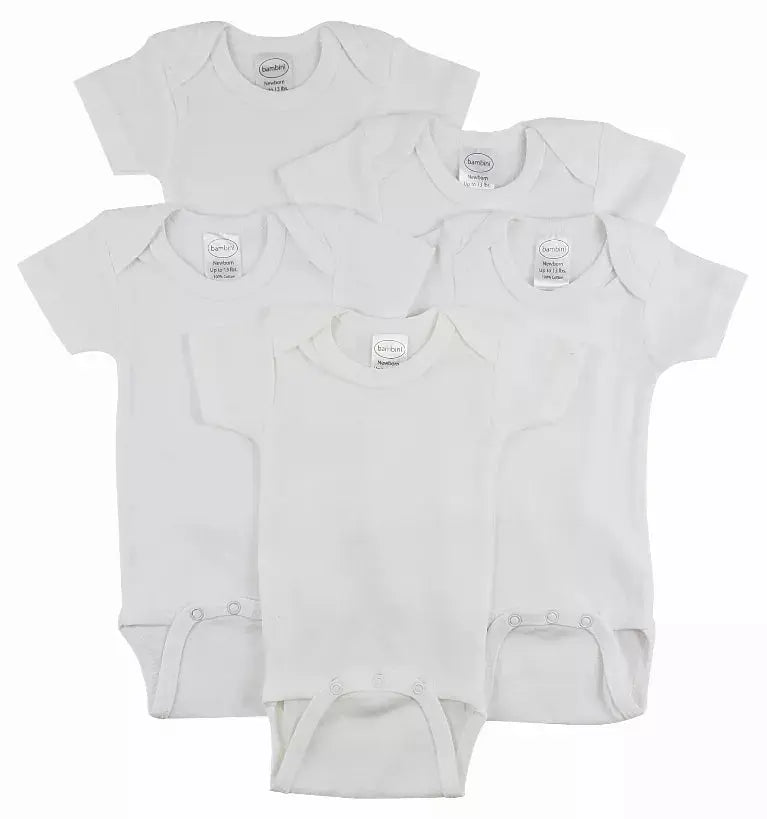 Bambini Short Sleeve One Piece 5 Pack Bambini