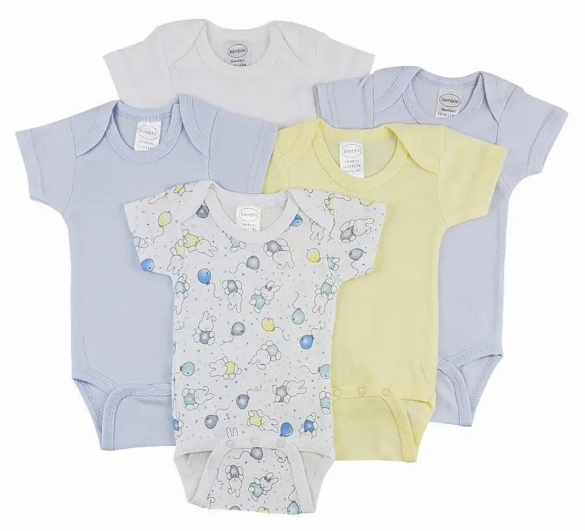 Bambini Short Sleeve One Piece 5 Pack Bambini